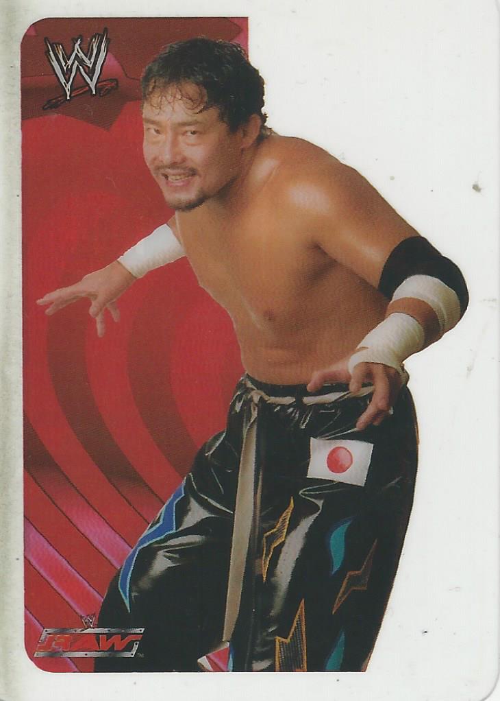 WWE Edibas Lamincards 2005 Tajiri #50
