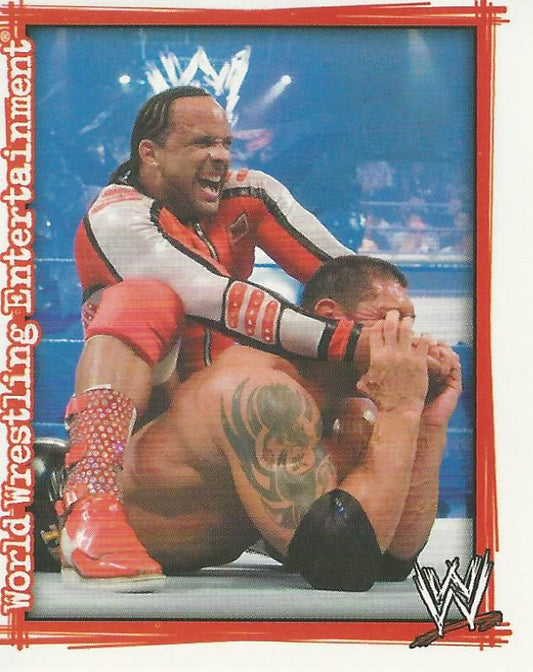 WWE Topps Superstars Uncovered 2007 Sticker MVP #50