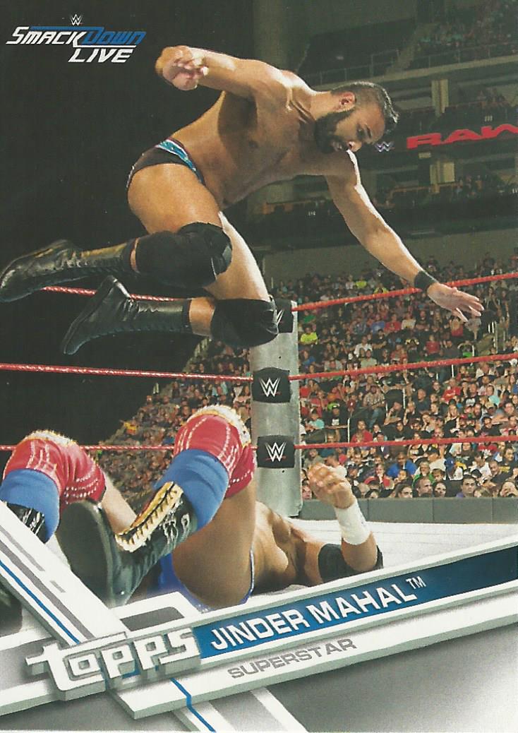 WWE Topps Then Now Forever 2017 Jinder Mahal #150