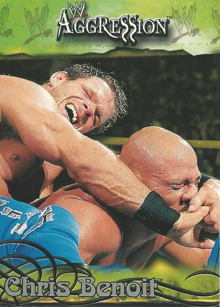 WWE Fleer Aggression 2003 Chris Benoit #50