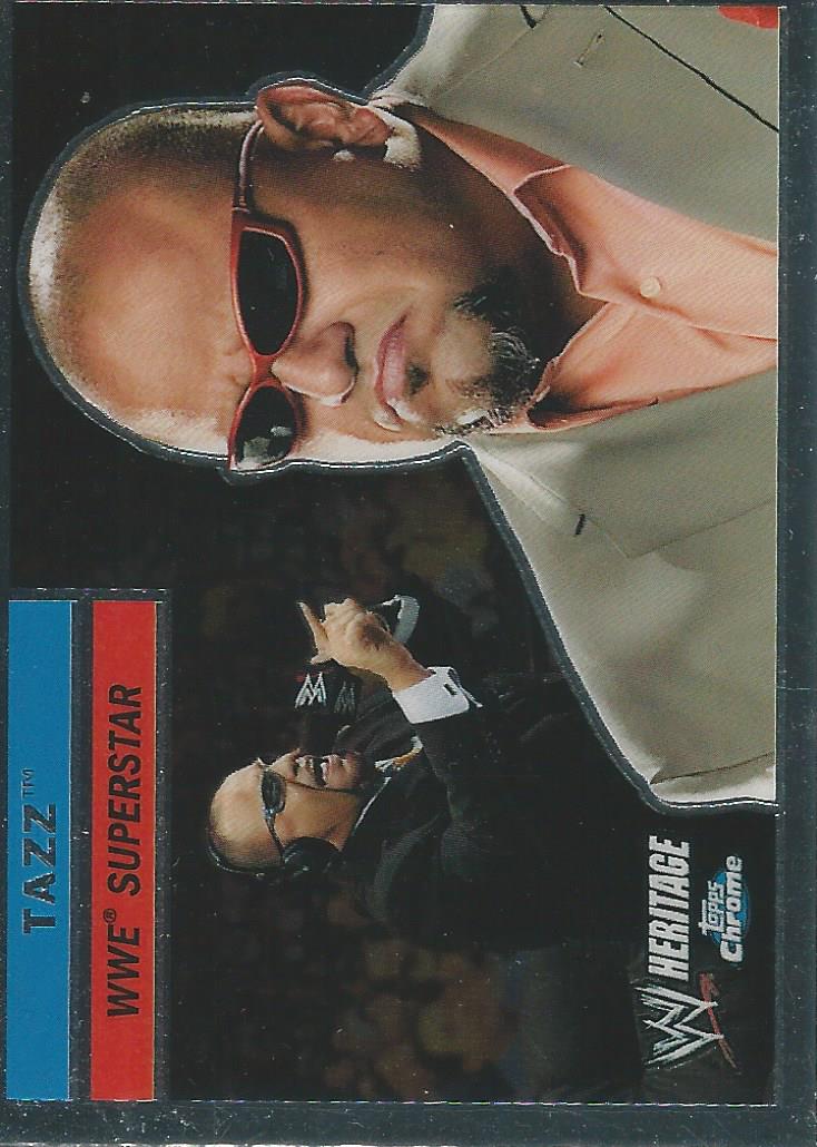 WWE Topps Chrome Heritage 2006 Tazz #50