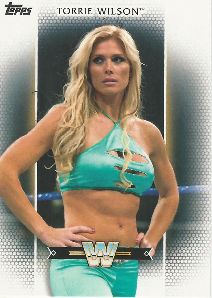 WWE Topps Women Division 2017 Torrie Wilson R50 trading card PW Catalog