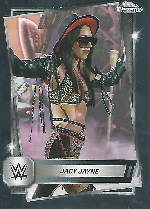 WWE Topps Chrome 2025 Trading Cards Jacy Jayne No.50 PW Catalog