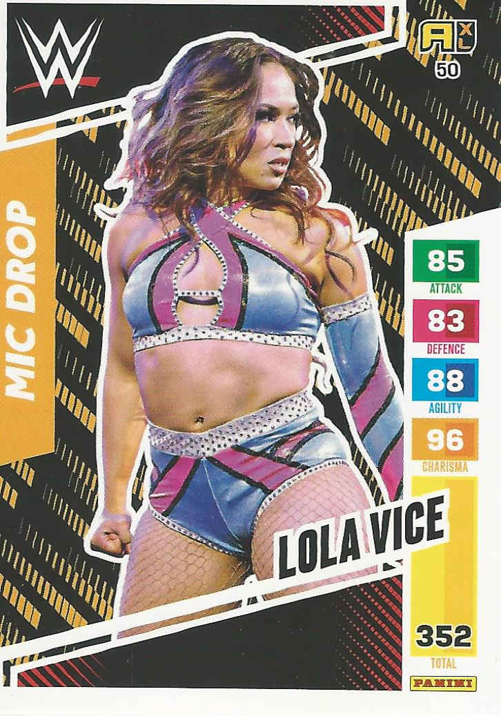 WWE Panini XL Adrenalyn 2024 Lola Vice #50