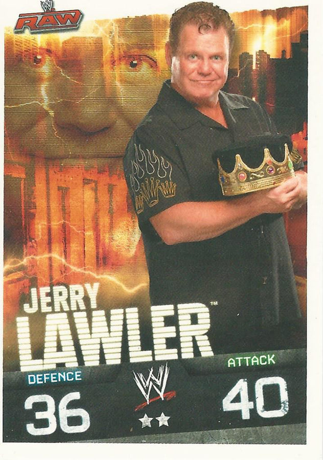 WWE Topps Slam Attax Evolution 2010 Jerry Lawler #50