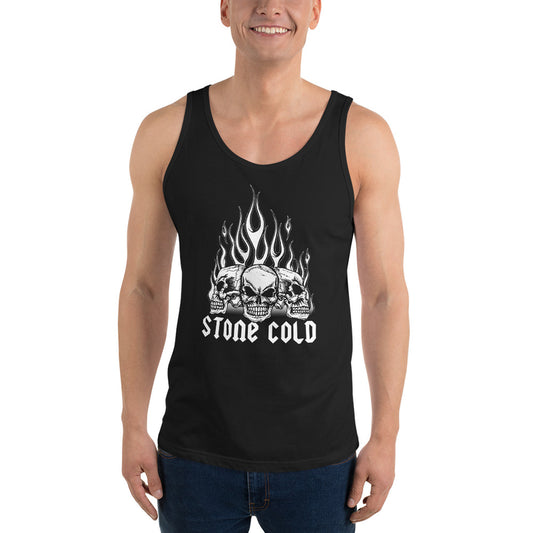 Stone Cold Steve Austin "Skulls" Unisex Tank Top Tank Top PW Catalog