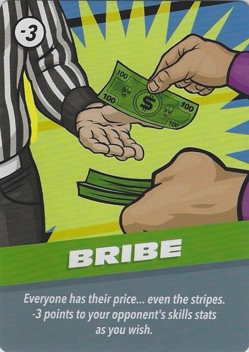 Bribe trading card PW Catalog