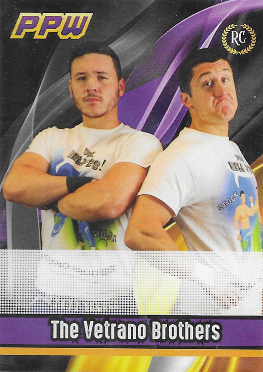 The Vetrano Brothers trading card PW Catalog