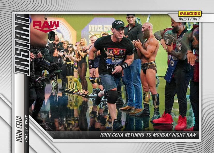 John Cena – John Cena Returns to Monday Night RAW