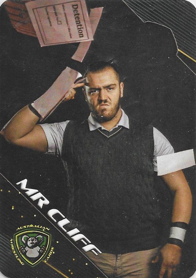 MR Cliff trading card PW Catalog