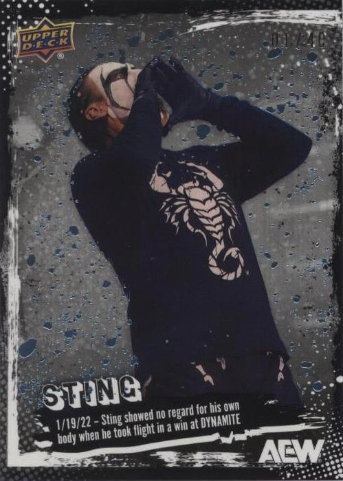 1/9/22 – Sting Showed NO Regard for HIS OWN Body When HE Took Flight in a Win at Dynamite