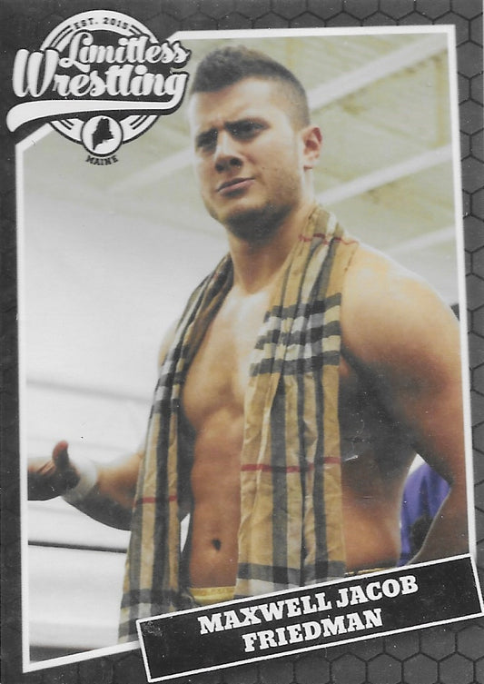 Maxwell Jacob Friedman trading card PW Catalog