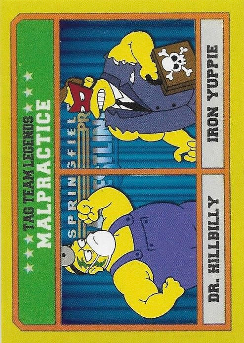 Malpractice – DR. Hillbilly / Iron Yuppie trading card PW Catalog
