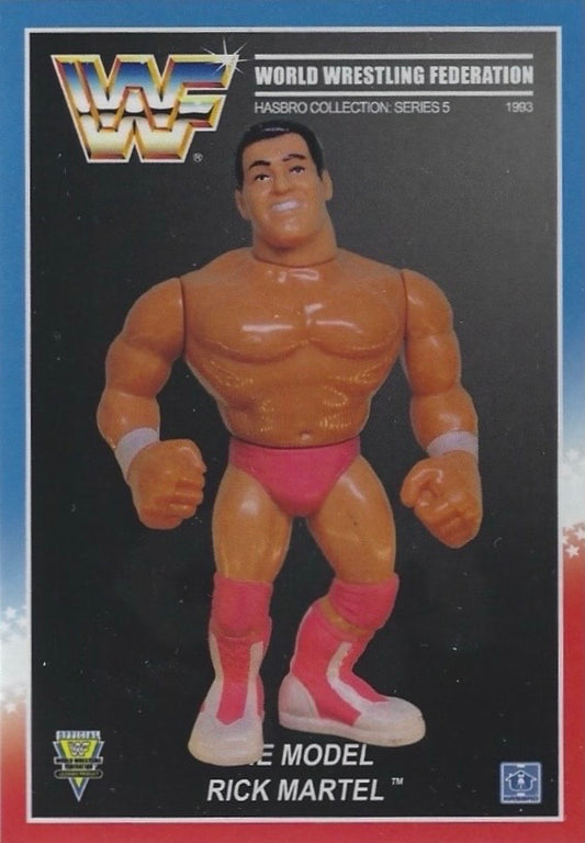 The Model Rick Martel trading card PW Catalog