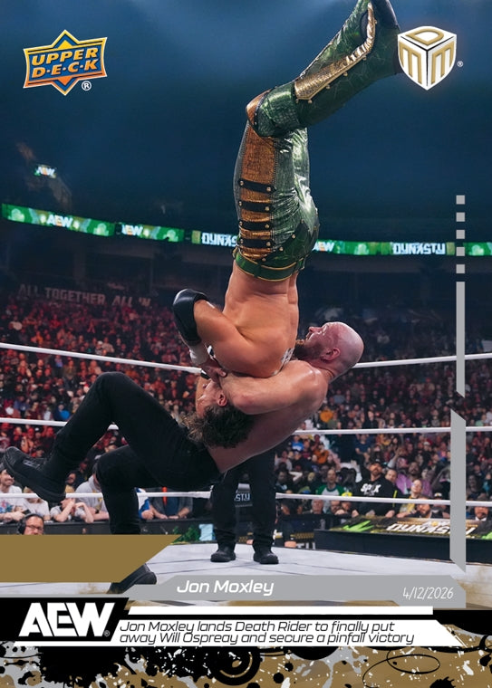 JON Moxley – JON Moxley Lands Death Rider to Finally PUT Away Will Ospreay and Secure a Pinfall Victory