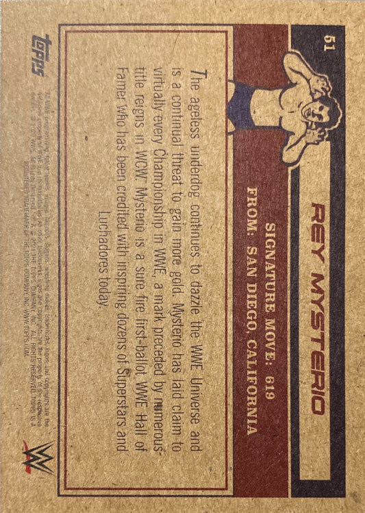 REY Mysterio trading card PW Catalog