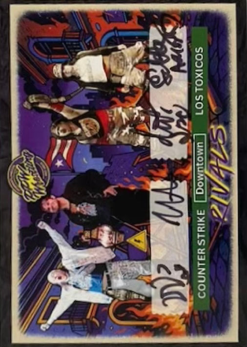 Downtown Rivals – Counter Strike / LOS Toxicos trading card PW Catalog