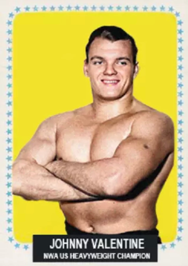 Johnny Valentine trading card PW Catalog