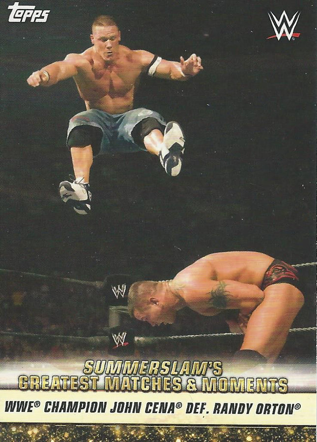 WWE Topps Summerslam 2019 John Cena GM-27 trading card PW Catalog