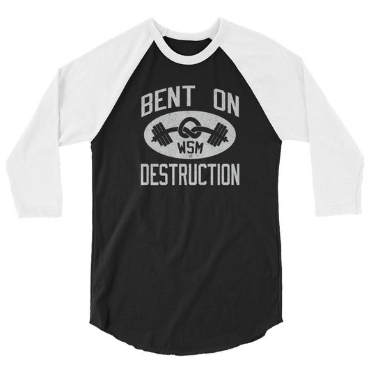 Mark Henry "Bent on Destruction" 3/4 Sleeve Raglan Shirt PW Catalog