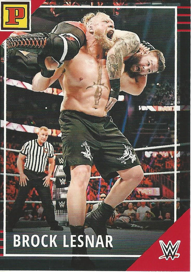 WWE Panini Debut Edition 2022 Brock Lesnar #40 Red