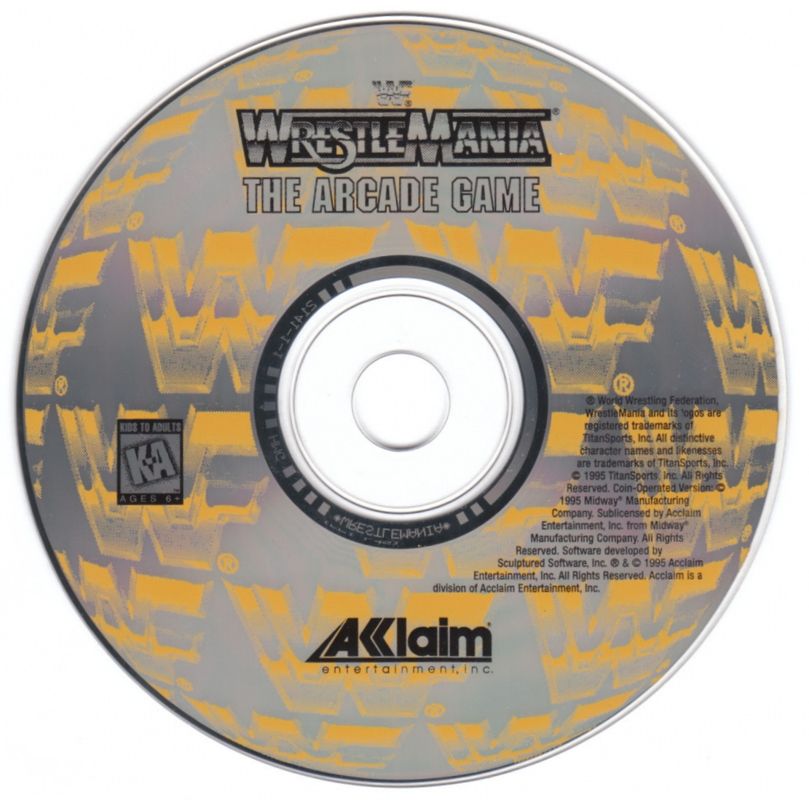 WWF WrestleMania The Arcade Game [DOS] PWcatalog