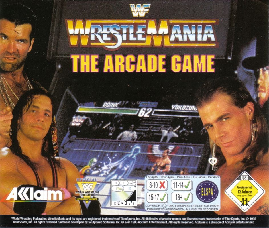 WWF WrestleMania The Arcade Game [DOS] PWcatalog