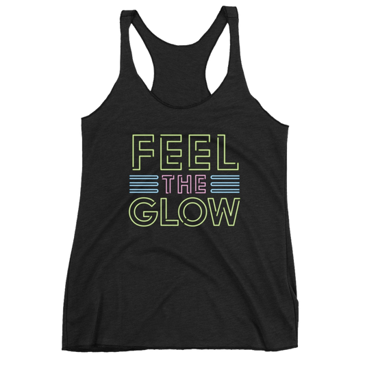 Naomi "Feel The Glow" Women's Racerback Tank Top Tank Top PW Catalog