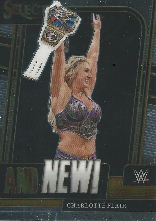 WWE Panini Select 2023 And New Charlotte Flair #10