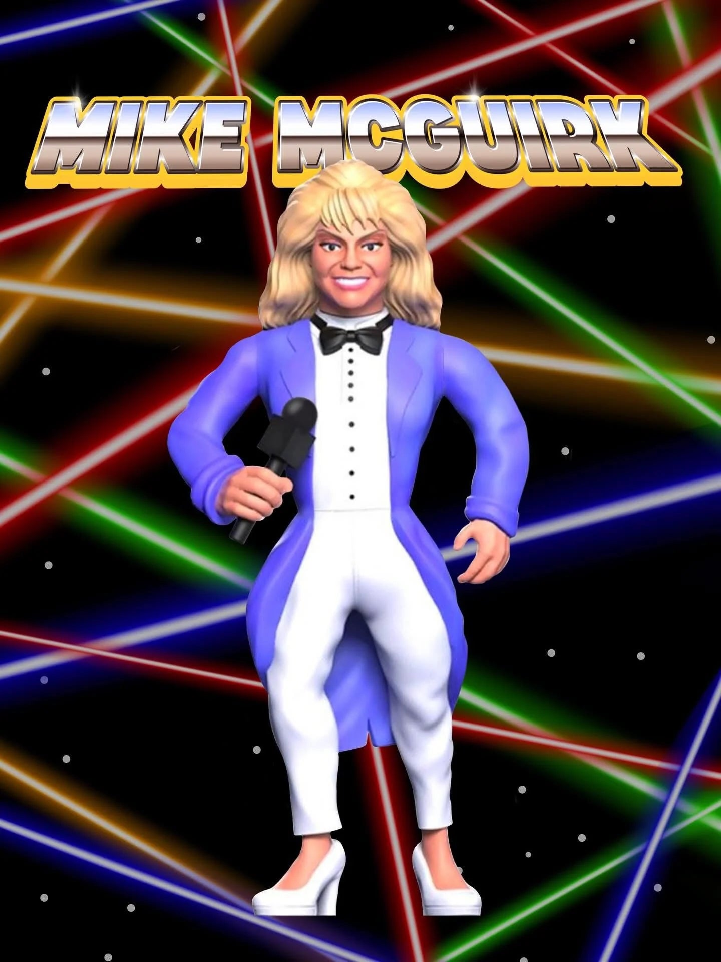 Title Run Toys Run-In Series Mike McGuirk WrestleFest Edition