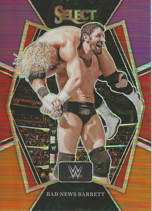 WWE Panini Select 2022 Orange/Purple/Silver Prizm Wade Barrett #134