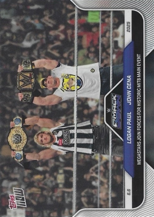 Logan Paul / John Cena Megastars Join Forces for Historic Mitb Main Event