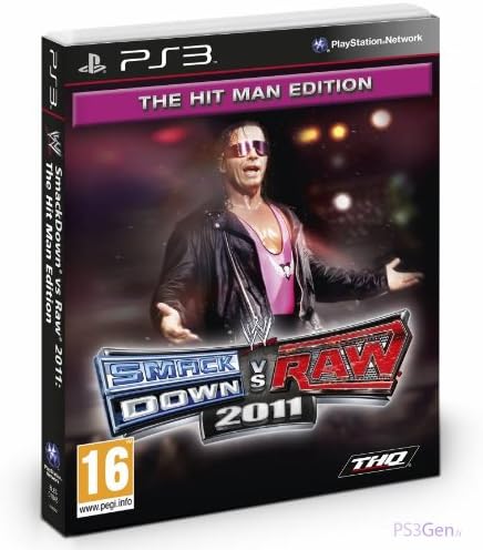 WWE SmackDown vs. Raw 2011 The Hit Man Edition [PlayStation 3] PWcatalog