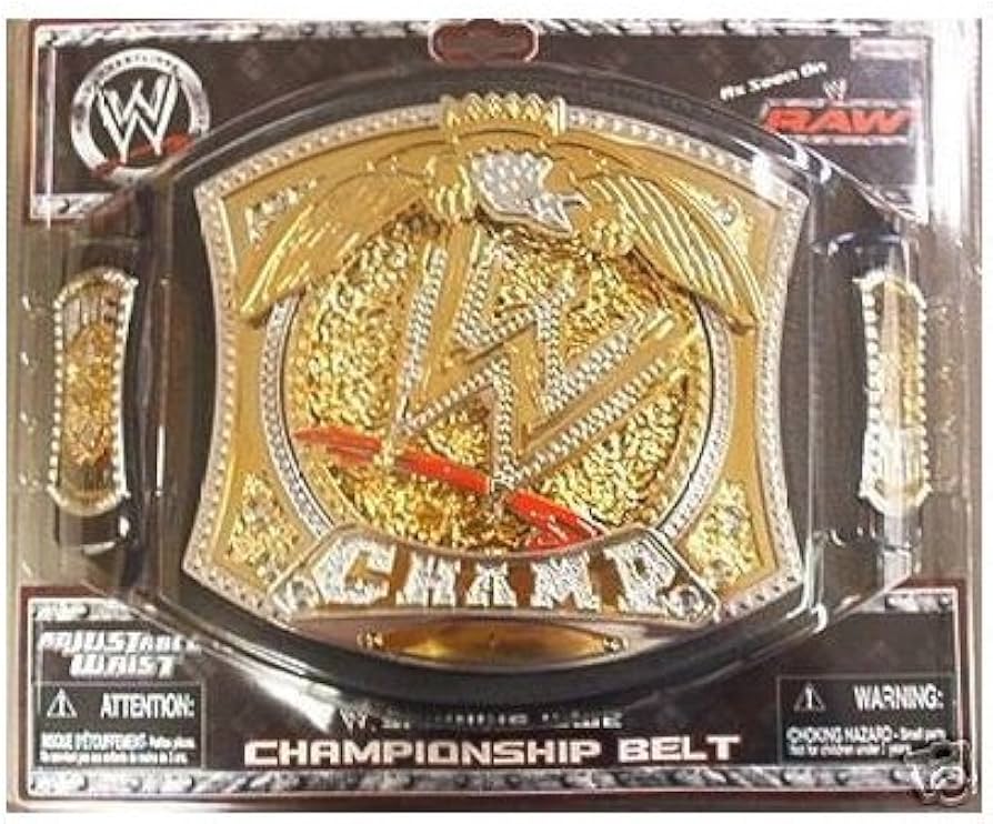 WWE Spinner Championship foam belt by Jakks Pacific PWcatalog