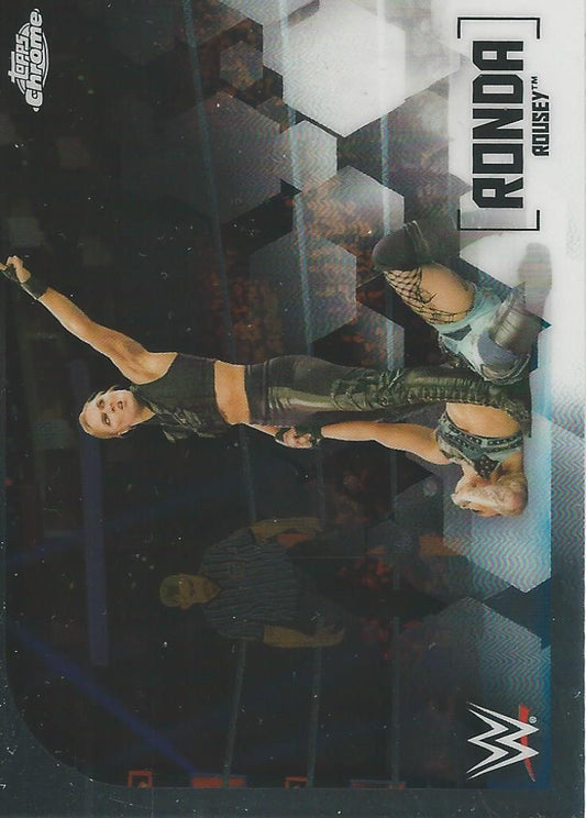 WWE Topps Chrome 2020 Ronda Rousey #51
