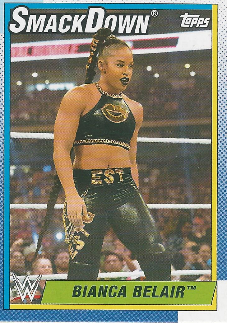 WWE Topps Heritage 2021 Bianca Belair #51