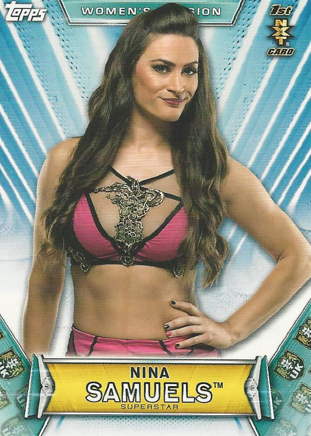 WWE Topps Women Division 2019 Nina Samuels #51
