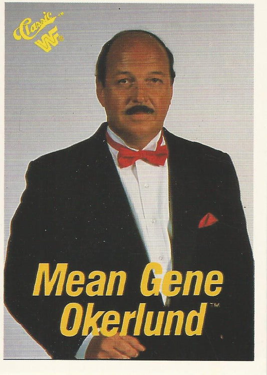 WWF Classic Trading Cards 1990 Mean Gene No.51 trading card PW Catalog