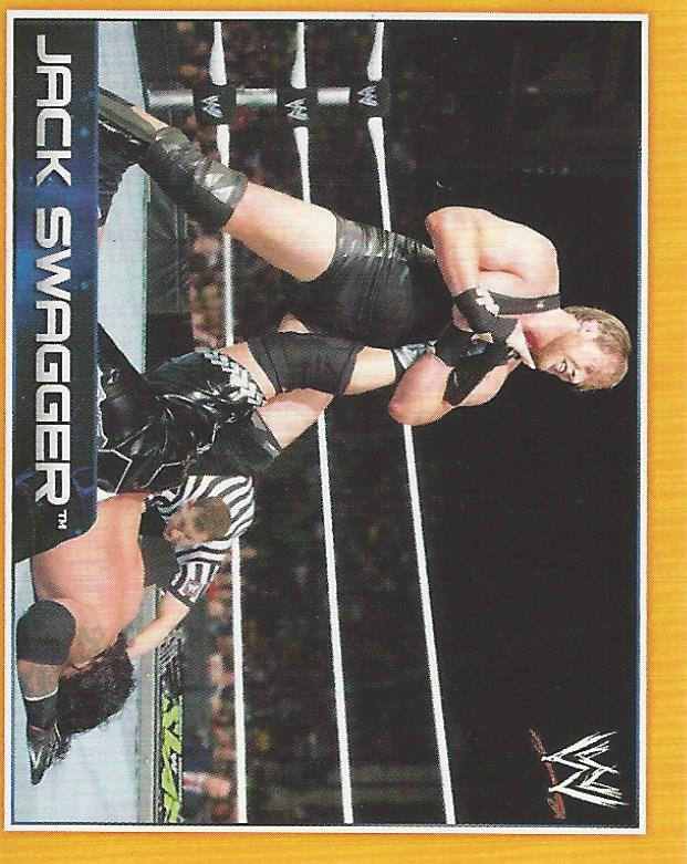 WWE Topps A-Z Sticker Collection 2014 Jack Swagger #51
