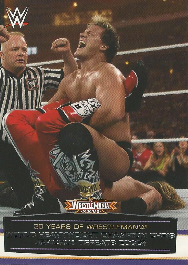 WWE Topps Road to Wrestlemania 2014 Chris Jericho 51 of 60 trading card PW Catalog