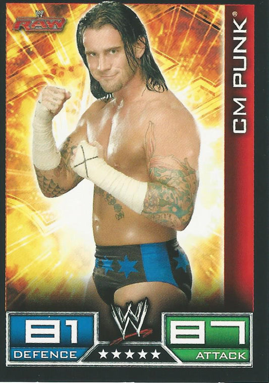 WWE Topps Slam Attax 2008 CM Punk #51