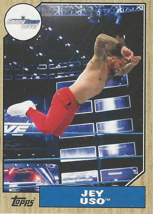WWE Topps Heritage 2017 Jey Uso #51