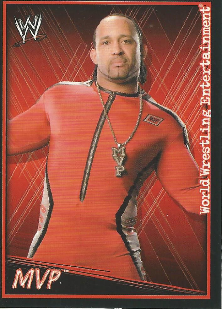 WWE Topps Superstars Uncovered 2007 Sticker MVP #51