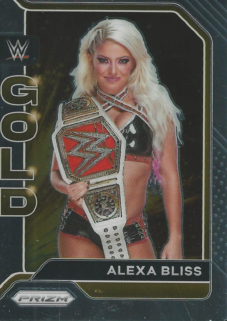 WWE Panini Prizm 2022 Gold Alexa Bliss #6