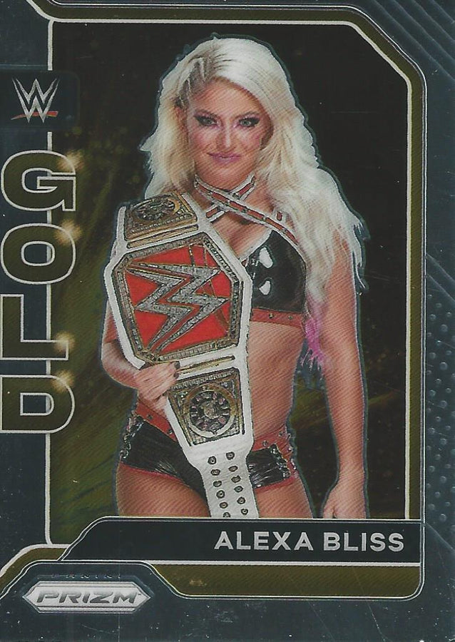 WWE Panini Prizm 2022 Gold Alexa Bliss #6