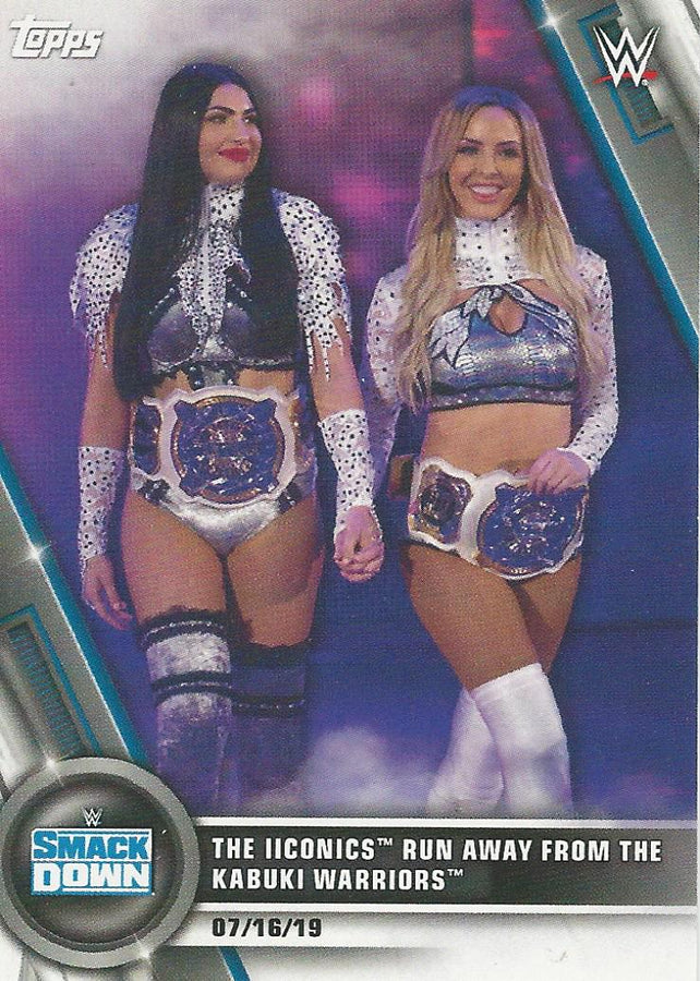 WWE Topps Women Division 2020 Billie Kay and Peyton Royce #51