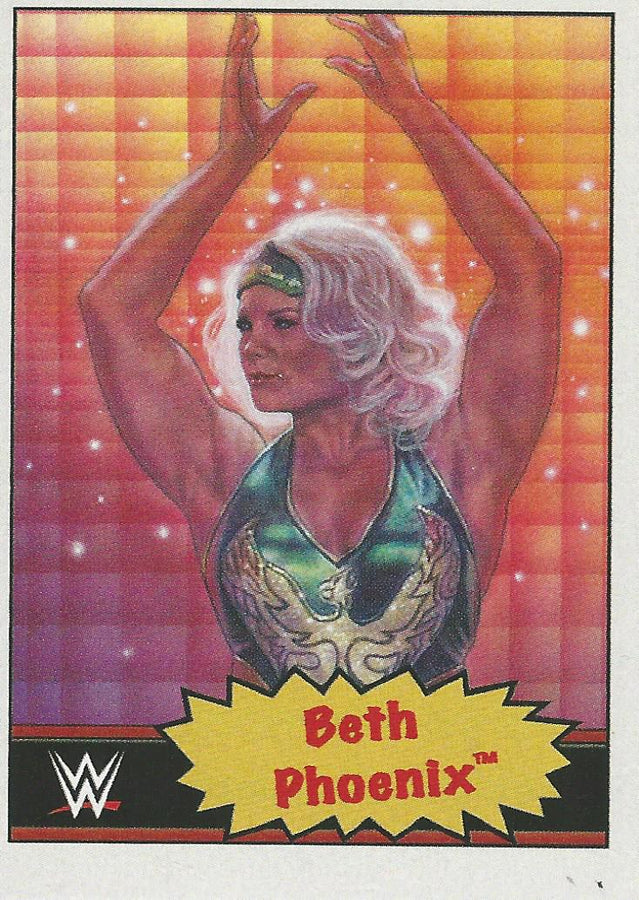 WWE Topps Living Set 2021 Beth Phoenix #51