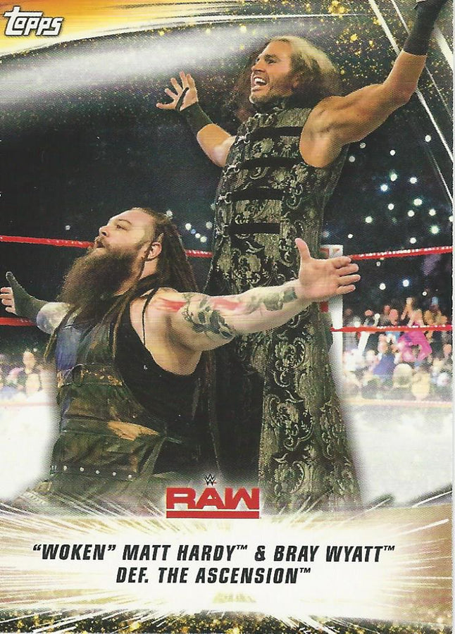 WWE Topps Summerslam 2019 Matt Hardy and Bray Wyatt #51