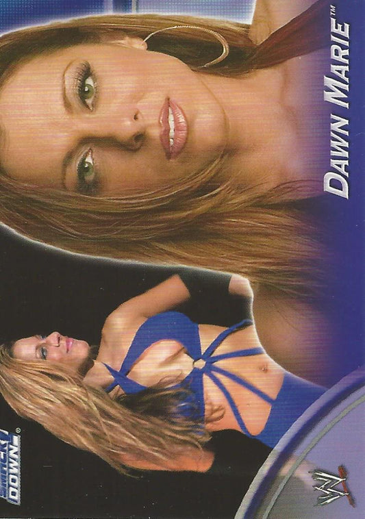 WWE Topps Apocalypse 2004 Dawn Marie P8 trading card PW Catalog