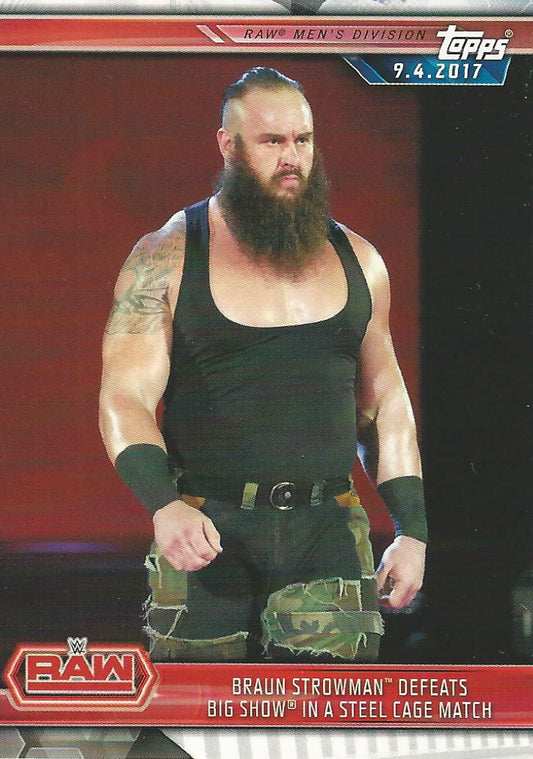 WWE Topps Champions 2019 Braun Strowman #1